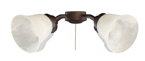 Oil Rubbed Bronze with Alabaster Glass